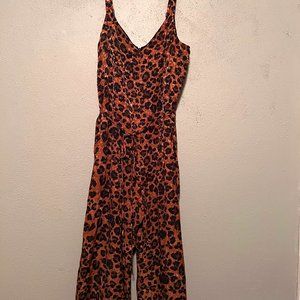 Size 12 GIANNI BINI Leopard Print Romper/Jumpsuit